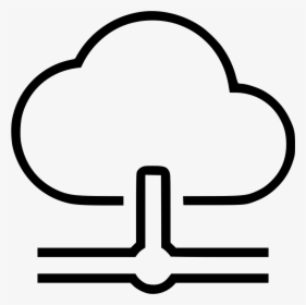 Network Cloud - Cloud Network Icon Free, HD Png Download, Free Download