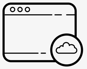 Window Cloud Icon - Window, HD Png Download, Free Download