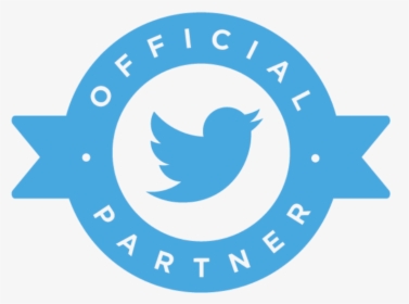 Twitter Official Partner Logo, HD Png Download, Free Download