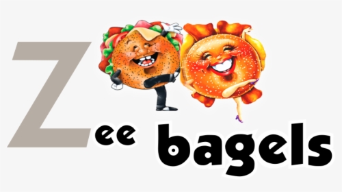 Transparent Bagel Png - Zee Bagels Logo, Png Download, Free Download