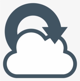 Cloud And Arrow Icon - Backup Recovery Icon Png, Transparent Png, Free Download