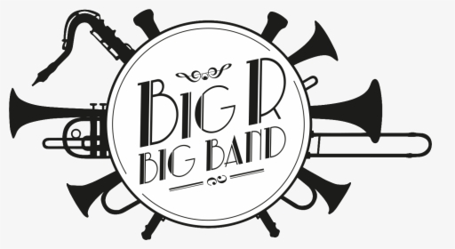 Big R Big Band Logo - Big Band Logo, HD Png Download, Free Download