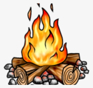 Drawn Camp Fire Emoji - Transparent Background Campfire Clip Art, HD Png Download, Free Download