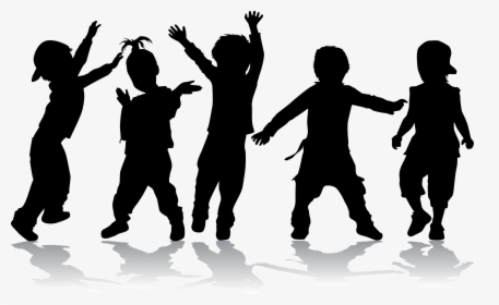 Dance Child Royalty-free Silhouette - Childcare Silhouette, HD Png Download, Free Download