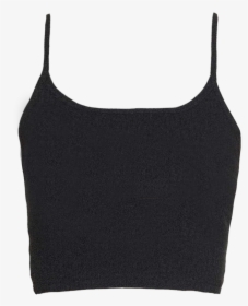 Cropped Cami Top Black, HD Png Download, Free Download