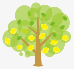 Free Cute Lemon Tree Png Images Clipart - Lemon Tree Clipart, Transparent Png, Free Download