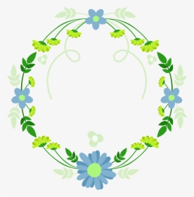 Garland Laurel Wreath Blue Green Fresh Png And Psd - Laureles De Colores Png, Transparent Png, Free Download