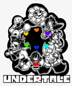Undertale Characters And Souls, HD Png Download, Free Download