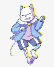 Purple Cat Art Sans Undertale Png Image High Quality, Transparent Png, Free Download