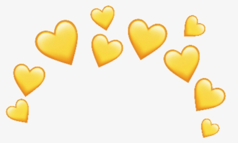 Iphone Heart Emoji Transparent Clipart , Png Download - Purple Heart Crown Transparent, Png Download, Free Download