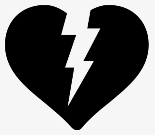 Broken Heart Symbol Computer Icons - Broken Heart Icon Png, Transparent Png, Free Download