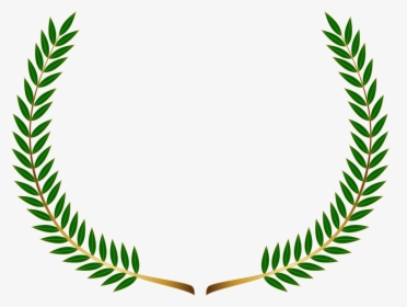 Christmas Wreath Icon Graphics - Black Laurel Wreath Png, Transparent Png, Free Download