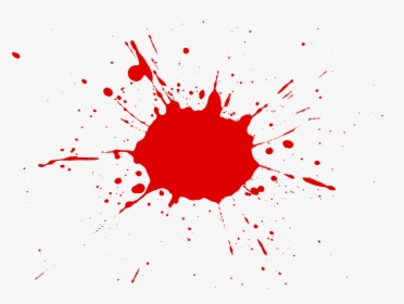 Red Paint Splatter Clip Art - Red Paint Splatter Png, Transparent Png, Free Download