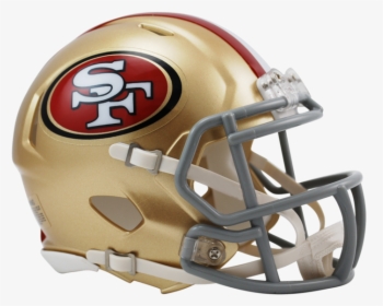 San Francisco 49ers Riddell Mini Speed Helmet"     - 49ers Helmet, HD Png Download, Free Download