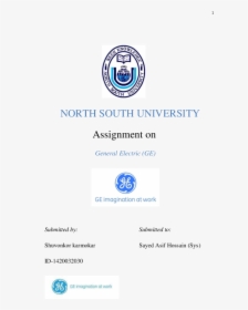 North South University - General Electric, HD Png Download, Free Download