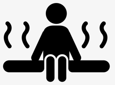 Person Silhouette In Sauna - Sauna Png, Transparent Png, Free Download