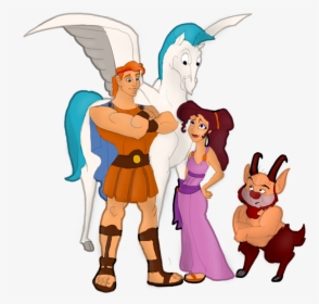 Hercules Meg And Pegasus, HD Png Download, Free Download