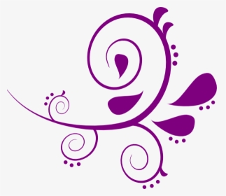 Vector Swirl Free - Purple Swirls Clipart, HD Png Download, Free Download