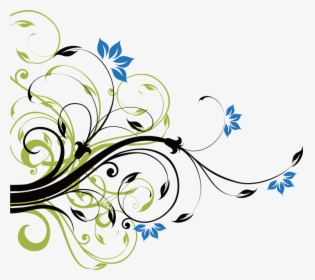 Transparent Swirl Pattern Png - Flower Swirl Vector Png, Png Download, Free Download