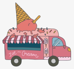 Transparent Fast Car Clipart - Mobil Ice Cream Kartun Png, Png Download, Free Download