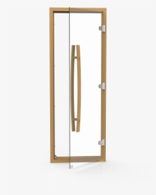 Handle For Glass Door To Sauna , Png Download - Four Sided Door Frame, Transparent Png, Free Download