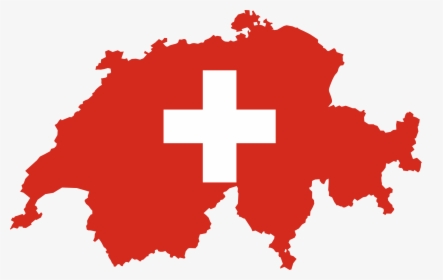 Swiss Election - Switzerland Flag Map, HD Png Download, Free Download