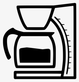 Filter Coffee Maker - Filter Coffee Machine Vector, HD Png Download, Free Download