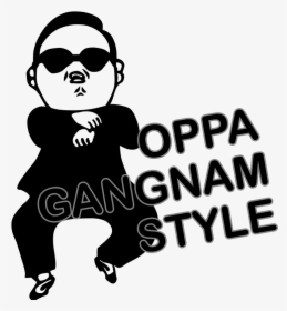 Psy Gangnam Style Logo , Png Download - Gangnam Style, Transparent Png, Free Download