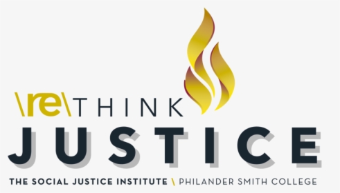 Phsc Rethink Justice Logo-navy - Philander Smith Social Justice Institute, HD Png Download, Free Download