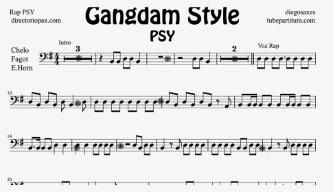 Gangnam Style By Rap Psy Sheet Music For Cello And - Critical Period Of Weed Control Pdf, HD Png Download, Free Download