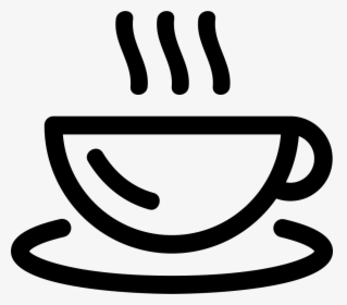 Clip Art Coffee Mug Outline - Coffee Outline Icon, HD Png Download, Free Download