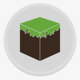 Icon Transparent Minecraft - Minecraft Icon Round, HD Png Download, Free Download