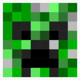 Minecraft Creeper Face Clip Arts - Minecraft Creeper Head Transparent, HD Png Download, Free Download