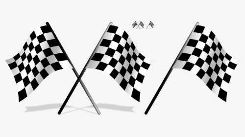 Draughts Check Drapeau Xc3xa0 Damier Racing Flags Clip - Transparent Race Flag Png, Png Download, Free Download