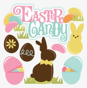 Easter Candy Svg Files For Cutting Machines Easter - Clip Art Easter Candy, HD Png Download, Free Download