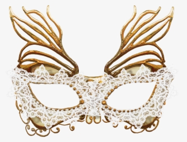 Beautiful Ball Carnival Masquerade Domino Mask Orange - Masquerade Masks No Background, HD Png Download, Free Download