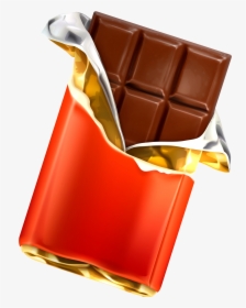 Chocolate Bar Candy Illustration - Chocolate Bar Clip Art, HD Png Download, Free Download