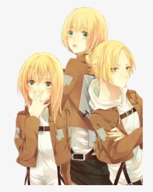 Attack On Titan Armin X Annie X Christa, HD Png Download, Free Download