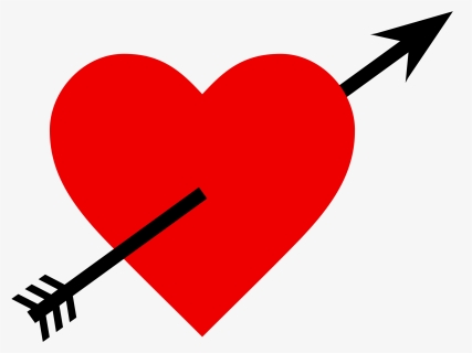 Love Heart With Arrow, HD Png Download, Free Download