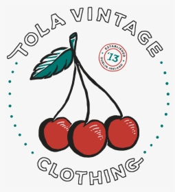 Black Cherry , Png Download - Tola Vintage Logo, Transparent Png, Free Download