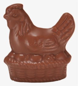 Chocolate Chicken N Basket Solid Milk Chocolate & Orange - Carving, HD Png Download, Free Download