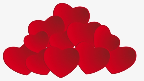 Pile Of Hearts Png Clipart - Pile Of Hearts, Transparent Png, Free Download