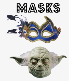 Master Yoda Masks, HD Png Download, Free Download