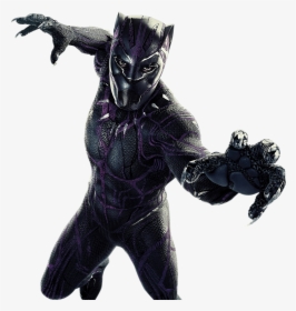 Fictional Character,action - Imagenes De Black Panther Png, Transparent Png, Free Download