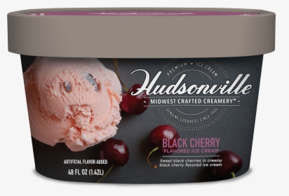 Black Cherry Carton - Hudsonville Ice Cream Bananas Foster, HD Png Download, Free Download