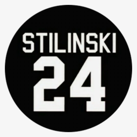 #stilinski #stiles #24 #black #white #teen #wolf #teenwolf - Circle, HD Png Download, Free Download