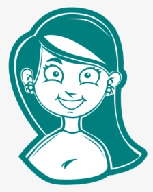 Smiley Computer Icons Drawing Face - Smiling Face Girl Images Clipart, HD Png Download, Free Download