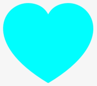 Heart, Png Blue - Light Blue Heart Clipart, Transparent Png, Free Download
