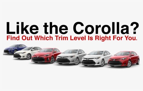 2017 Corolla Trim Levels, HD Png Download, Free Download