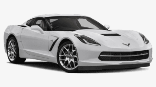 New 2019 Chevrolet Corvette Stingray - Corvette 2017 White And Black, HD Png Download, Free Download